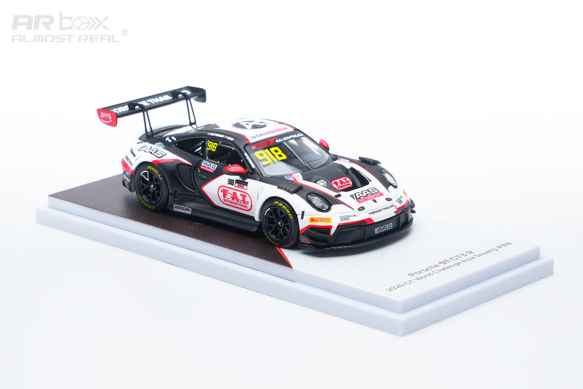 [Preorder] AR Box 1:64 Porsche 911 GT3 R - 2026 GT World Challenge Asia Sepang #918 640004111