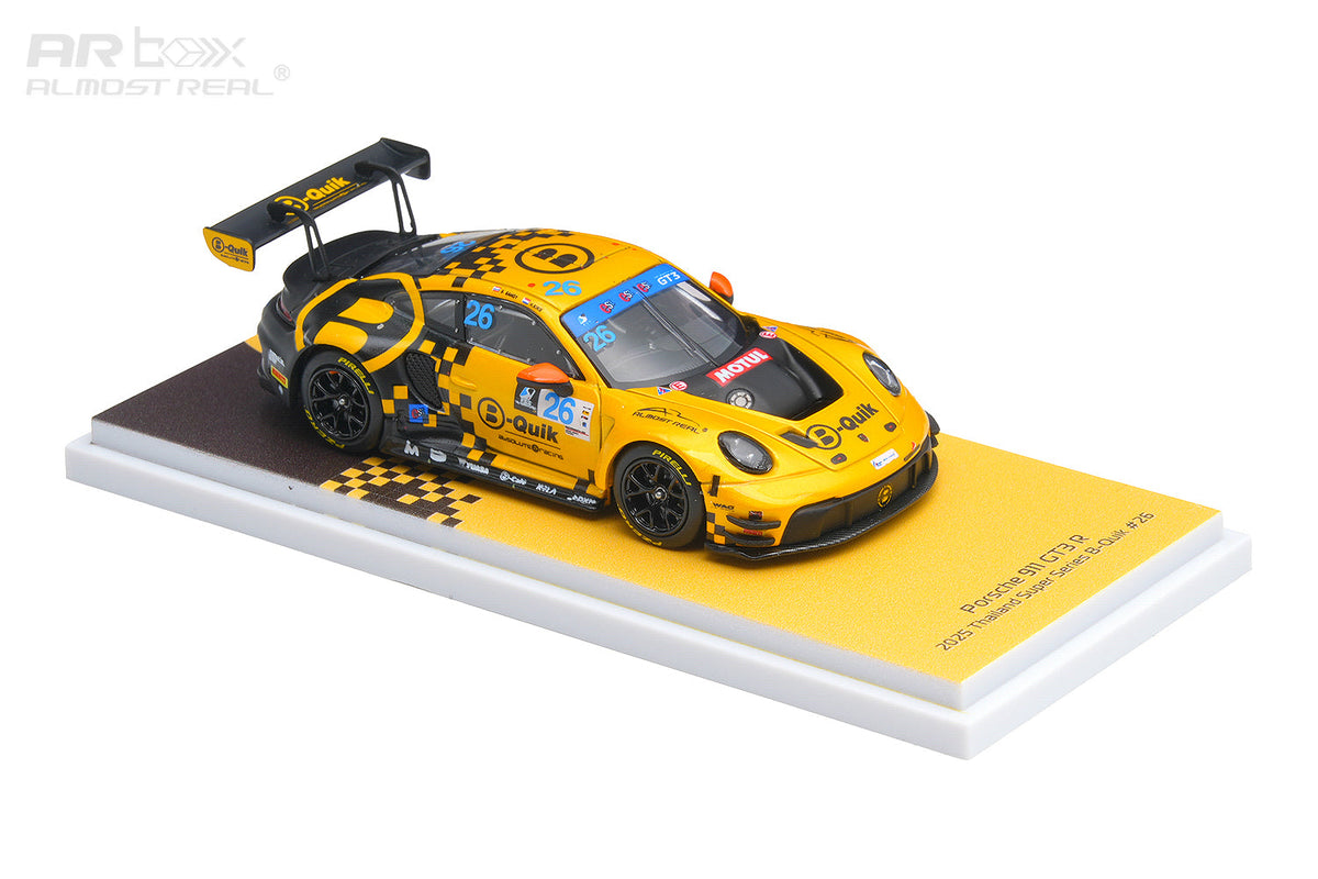 AR Box 1:64 Porsche 911 GT3 R 2025 Thailand Super Series B-Quik Absolute Racing #26 640005001
