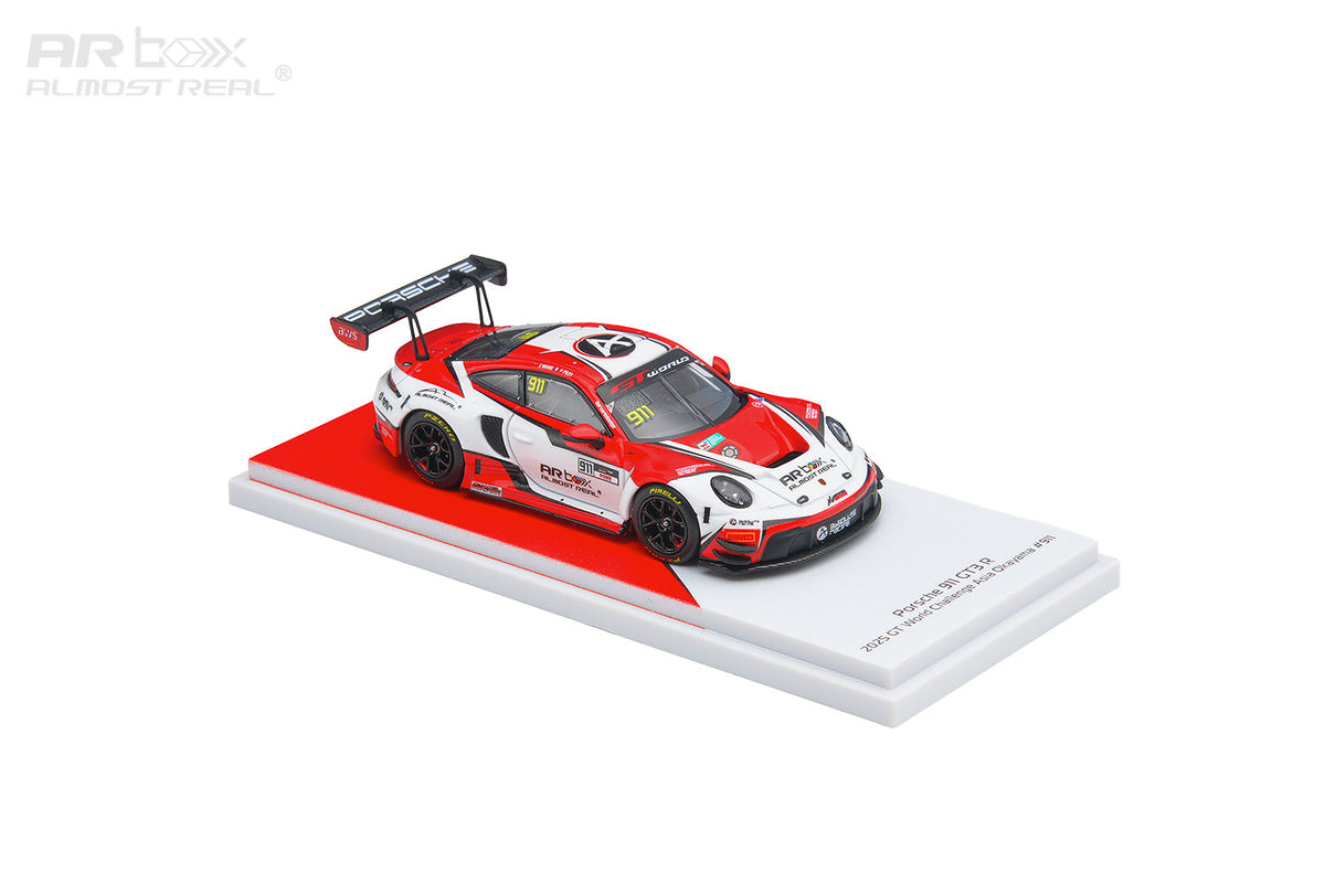 [Preorder] AR Box 1:64 Porsche 911 GT3 R 2025 GT World Challenge Asia Okayama #911 640009001