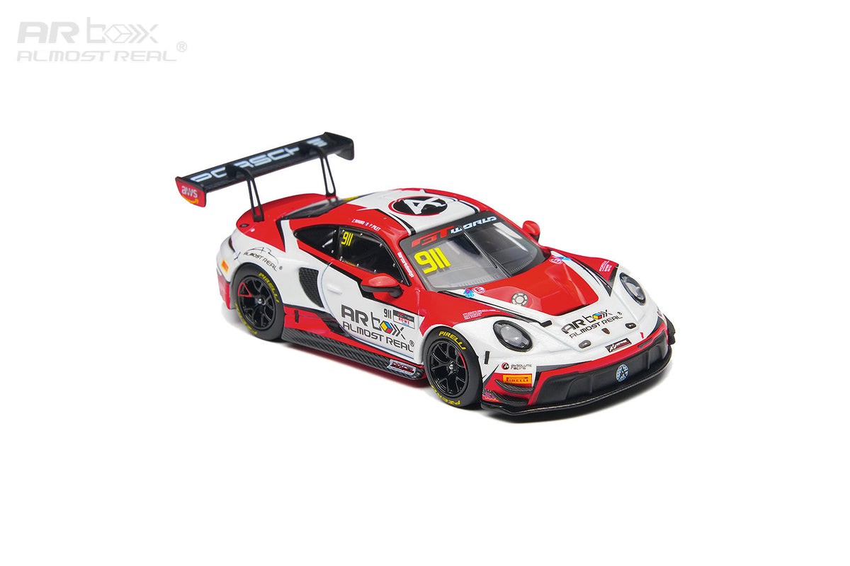 [Preorder] AR Box 1:64 Porsche 911 GT3 R 2025 GT World Challenge Asia Okayama #911 640009001
