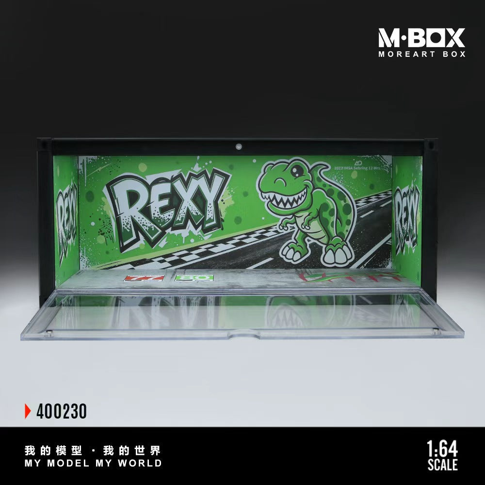 [Preorder] MBOX 1:64 Dinosaur Painted Container Scene MB400229/ MB400230/ MB400231
