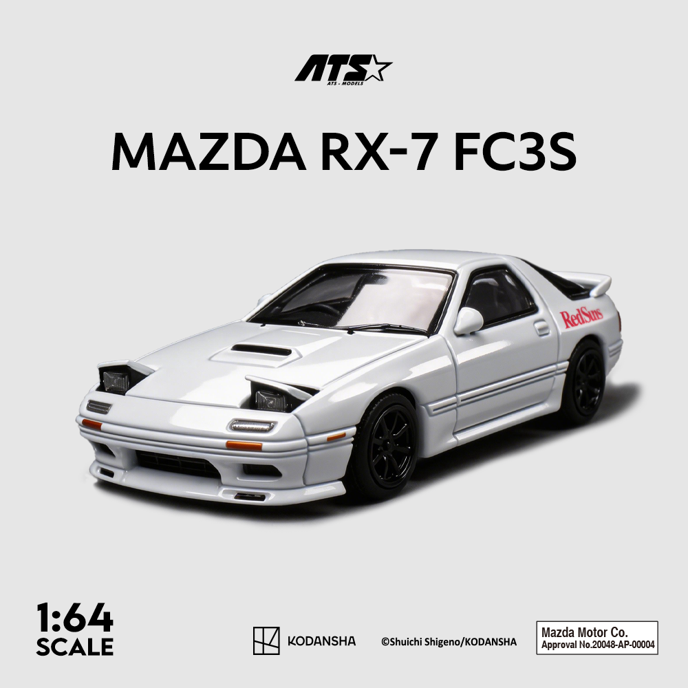 ATS Model 1:64 MAZDA RX-7 FC3S - Initial D ATS880204