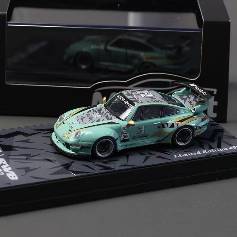Motokit 1:64 Porsche RWB 993 (2 Colours)