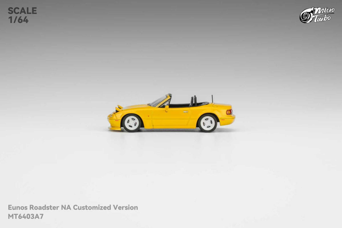 Microturbo 1:64 Mazda MX5 - Metallic Yellow MT6403A7