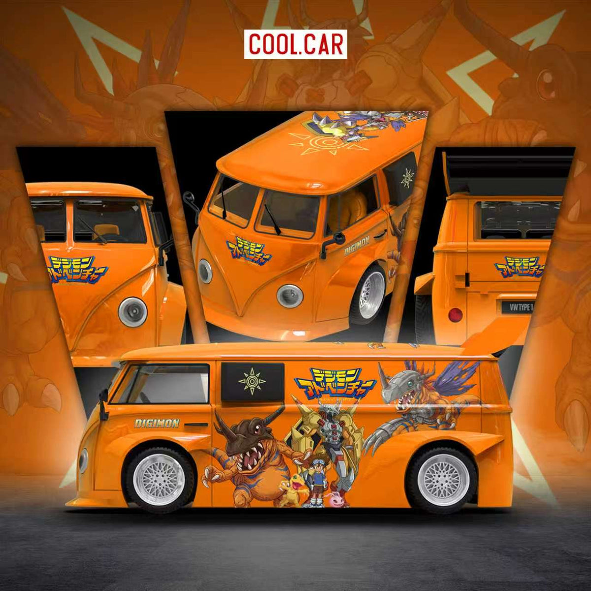 [Preorder] Cool Car 1:64 Volkswagen TI PICKUP Digimon CC642956