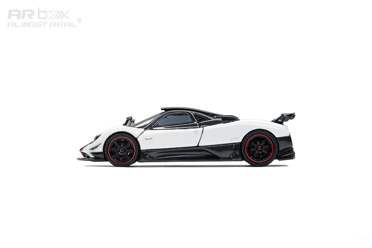[Preorder] AR Box 1:64 Pagani Zonda Cinque Coupe - 2009 - Bianco Benny 650601001
