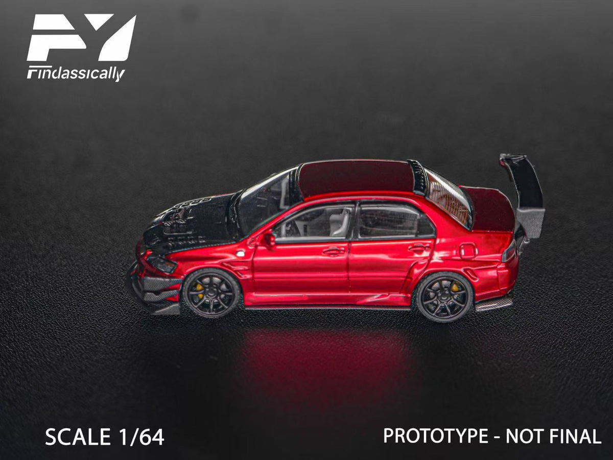 [Preorder] Findclassically 1:64 Mitsubishi 9th Generation Modified - Red (6 Versions)
