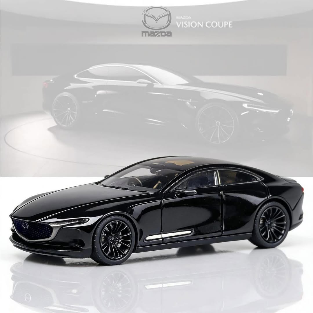 Rhino Model 1:64 Mazda Vision Coupe Four Door Verison (2 Colors)