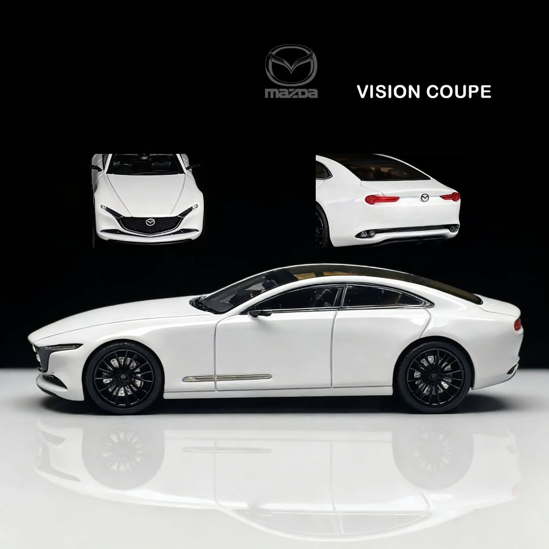Rhino Model 1:64 Mazda Vision Coupe Four Door Verison (2 Colors)