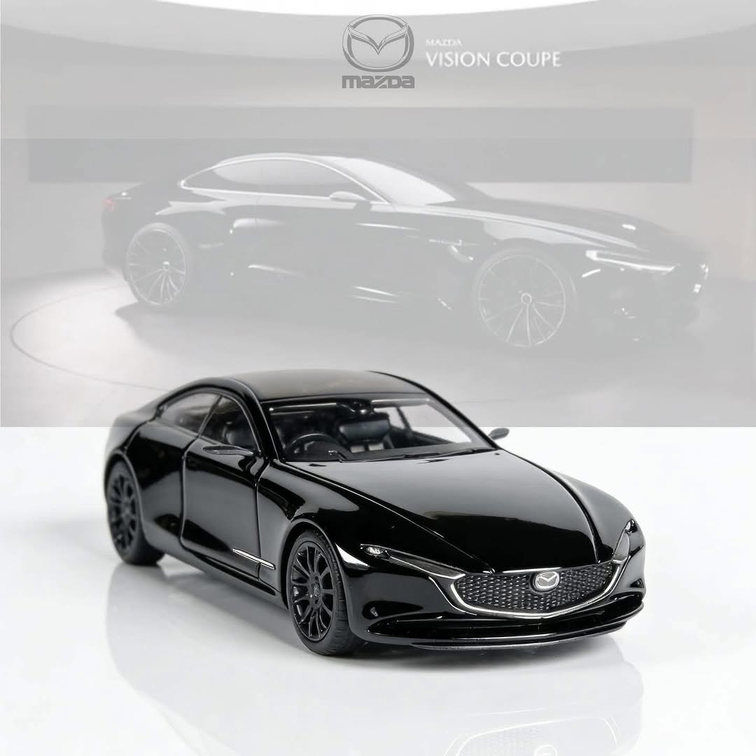 Rhino Model 1:64 Mazda Vision Coupe Four Door Verison (2 Colors)