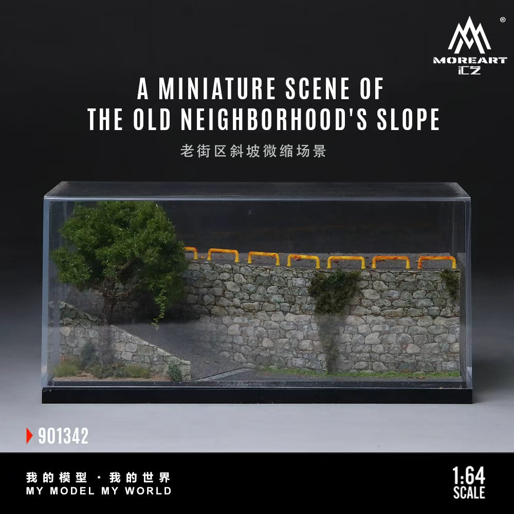 [Preorder] MoreArt 1:64 The Old Neighborhood's slope Scene MO901342