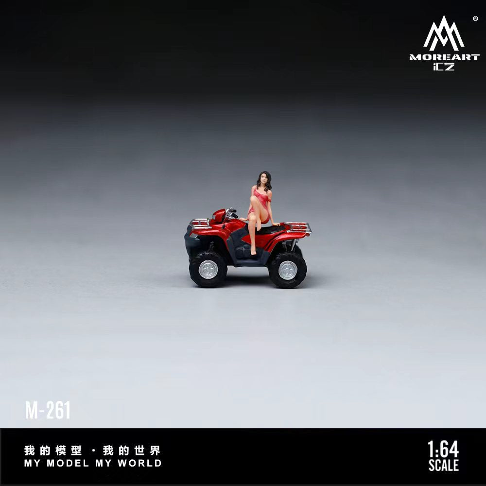 [Preorder] MoreArt 1:64 Scarlet Beach ATV Sexy Lady Figure Set MO222261