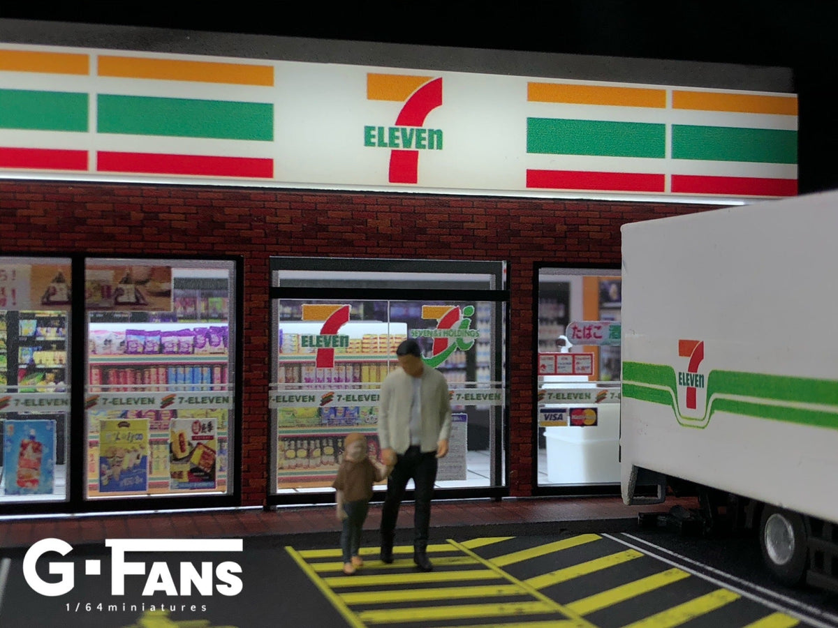 G.Fans 1:64 7-Eleven Diorama 710020