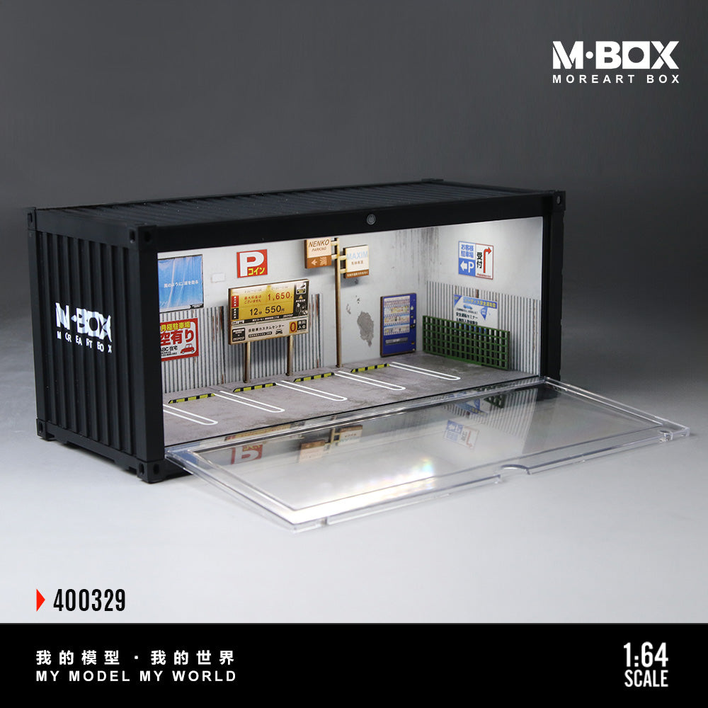 [Preorder] MBOX 1:64 CONTAINER MODEL STORAGE SCENE (2 Versions) MB400328/MB400329