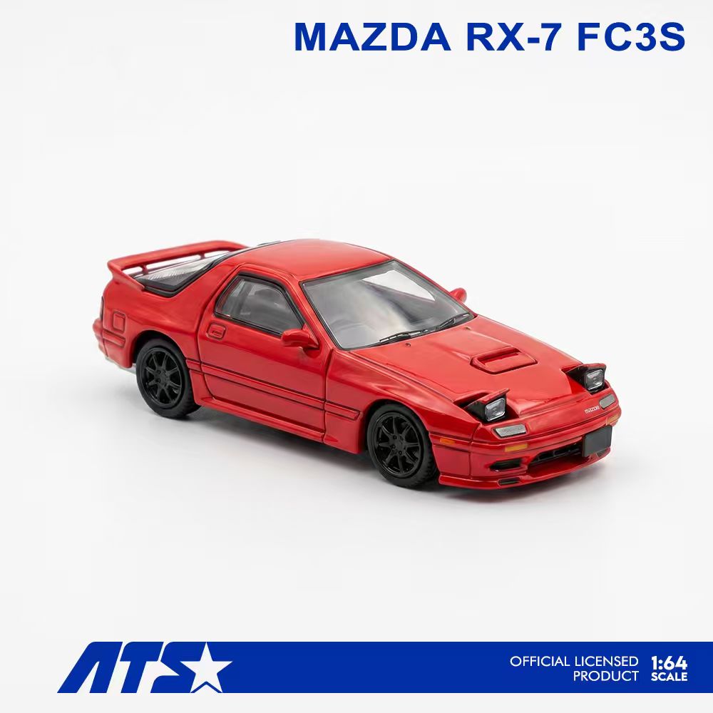 [Preorder] ATS Model 1:64 Mazda RX-7 FC3S (2 Colours) ATS880205/ATS880206