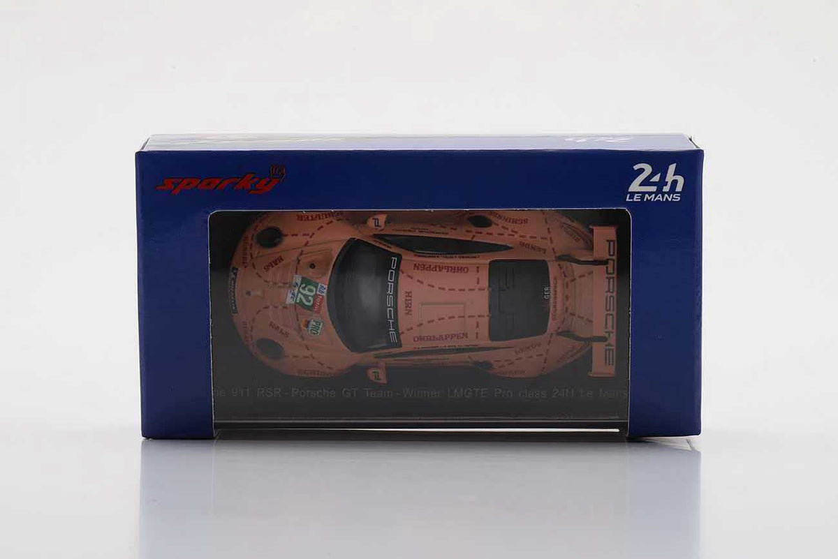 [Preorder] Spark 1:64 PORSCHE 911 RSR NO.92 Pink Pig Y122