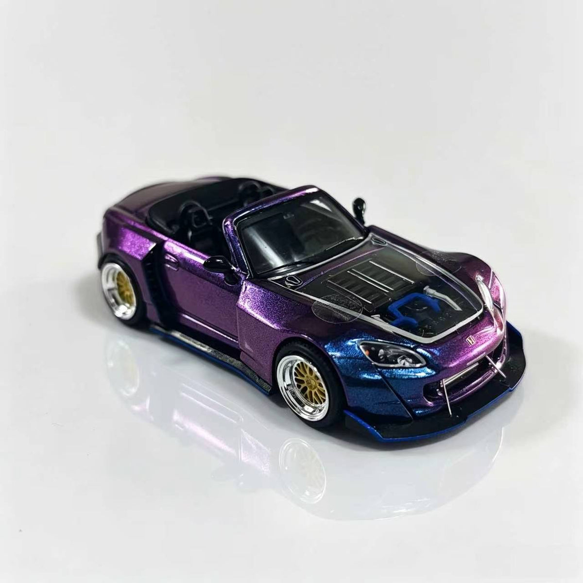 [Preorder] Rhino Model 1:64 Honda S2000 Widebody Convertible (2 Colours)