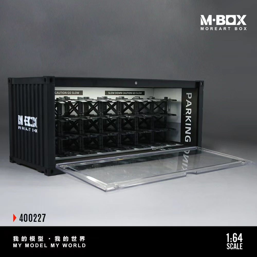 MBOX 1:64 CONTAINER UNDERGROUND PARKING GARAGE SCENE-VERSION C MB400227