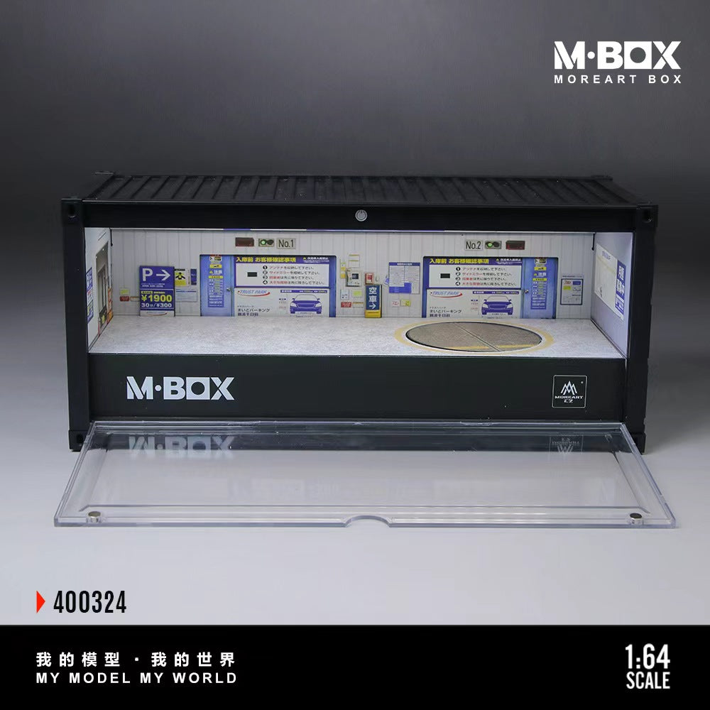 [Preorder] MBOX 1:64 CONTAINER MODEL STORAGE SCENE (2 Versions) MB400323/MB400324