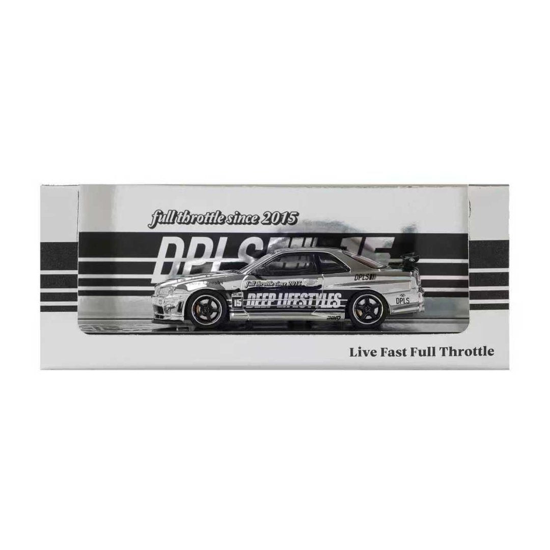 Inno64 x DPLS 1:64 10th Anniversary Diecast Set R34 (SET OF 4)