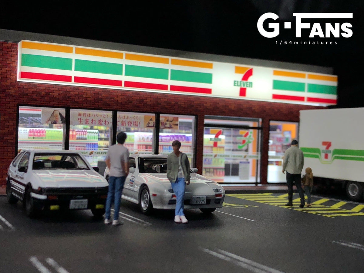 G.Fans 1:64 7-Eleven Diorama 710020