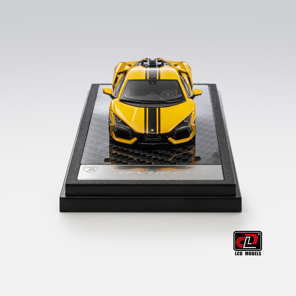 LCD 1:64 Lamborghini Revuelto Yellow 20th Anniversary LCD64042-YE20