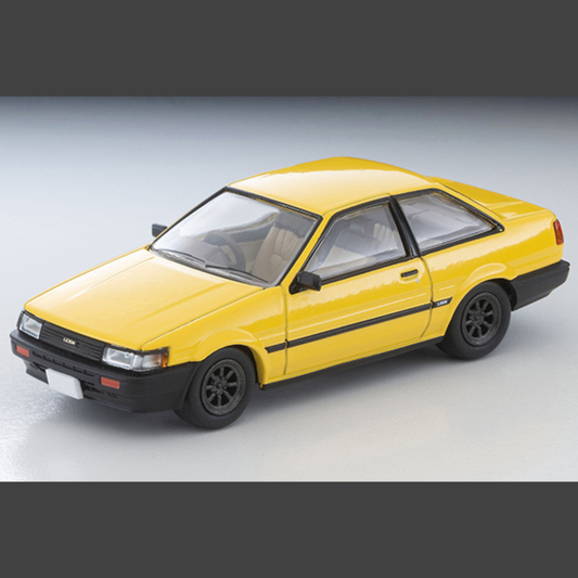 [Preorder] TLVN Tomica Limited Vintage Neo 1:64 Toyota Corolla Levin 2Dr Watanabe Rims (Yellow) LV-N284f