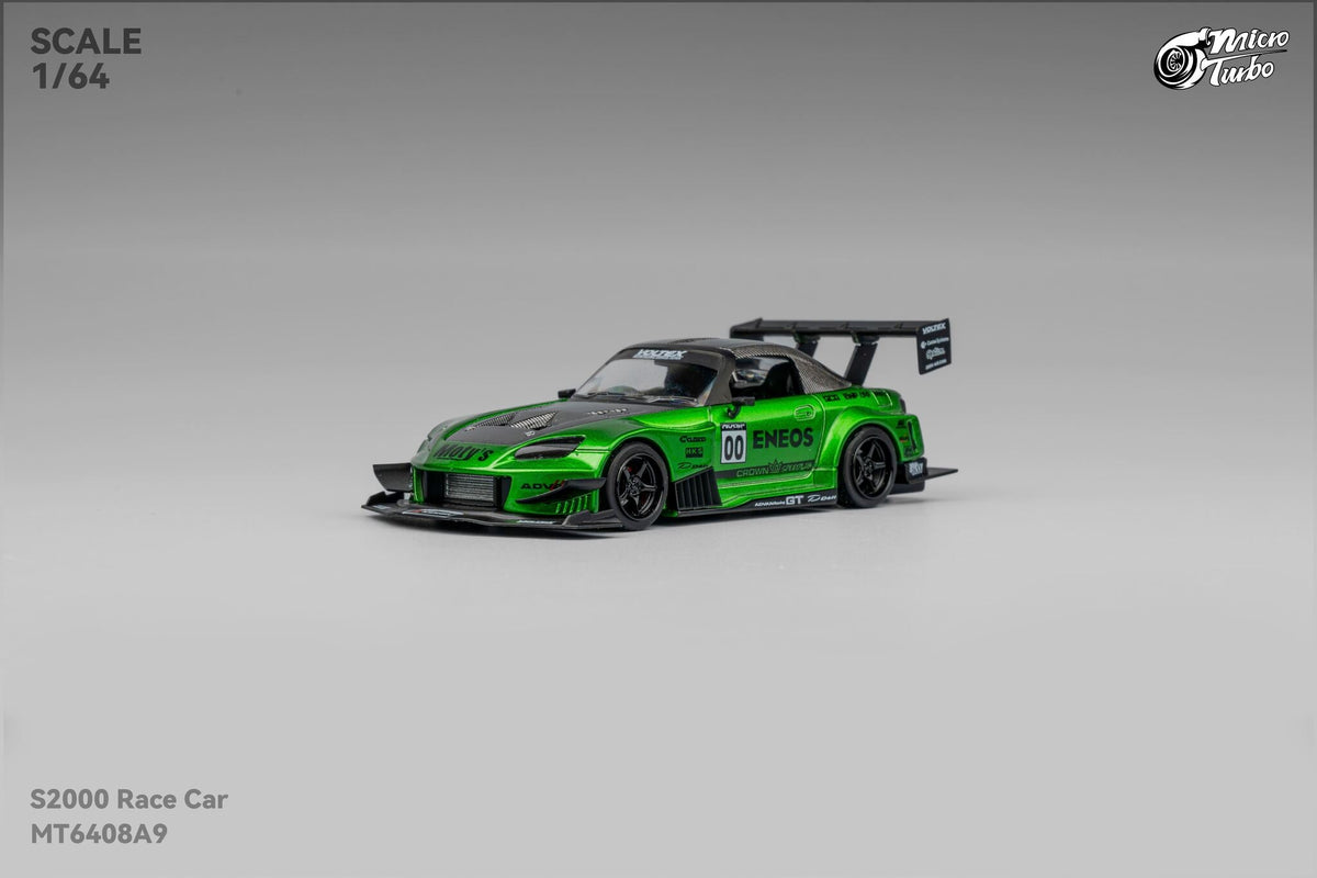 Microturbo 1:64 Custom S2000 RB - Metallic Green MT6408A9