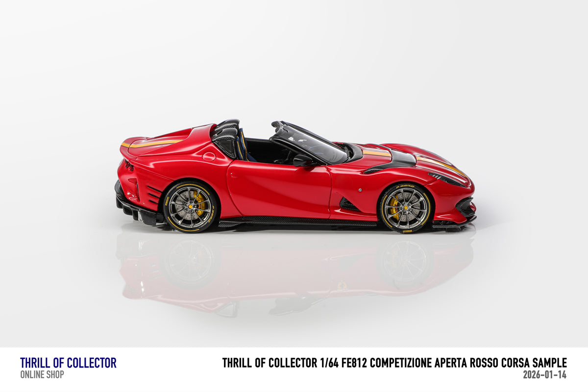 TOC 1:64 Ferrari 812C Aperta (10 Colours)