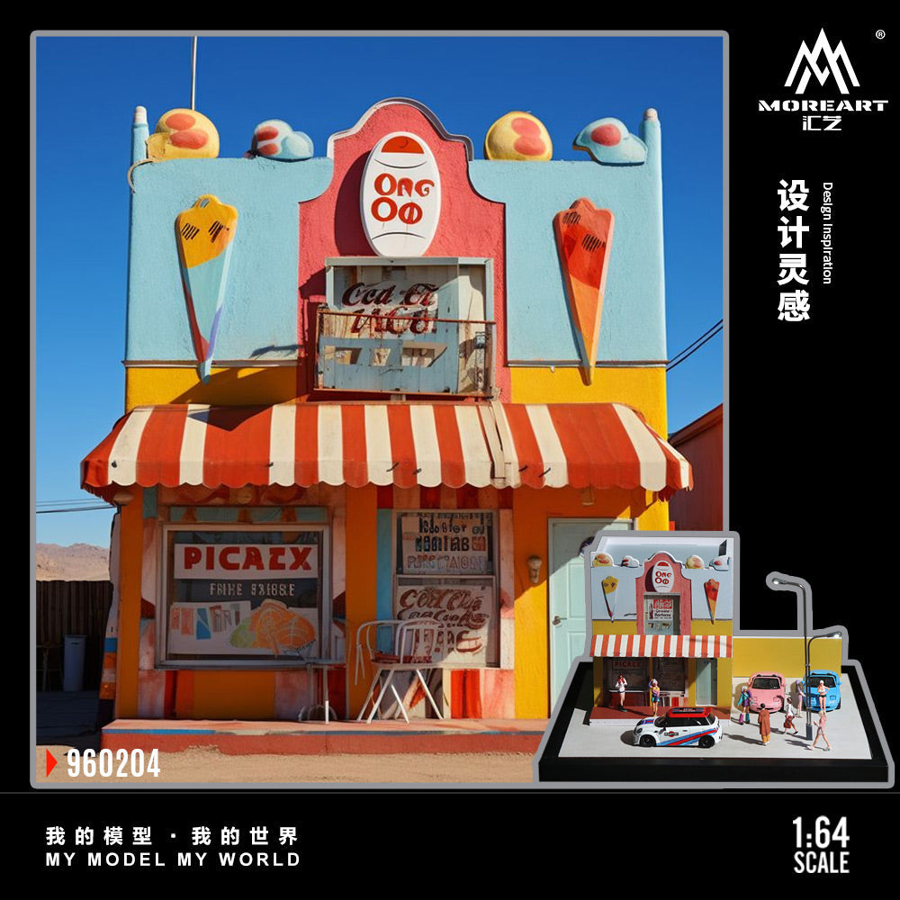 MoreArt 1:64 STREET SCENE ASSEMBLY SERIES 04 MO960204