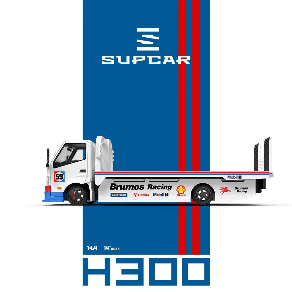 [Preorder] SUPCAR 1:64 H300 Red & Blue Livery SC647243