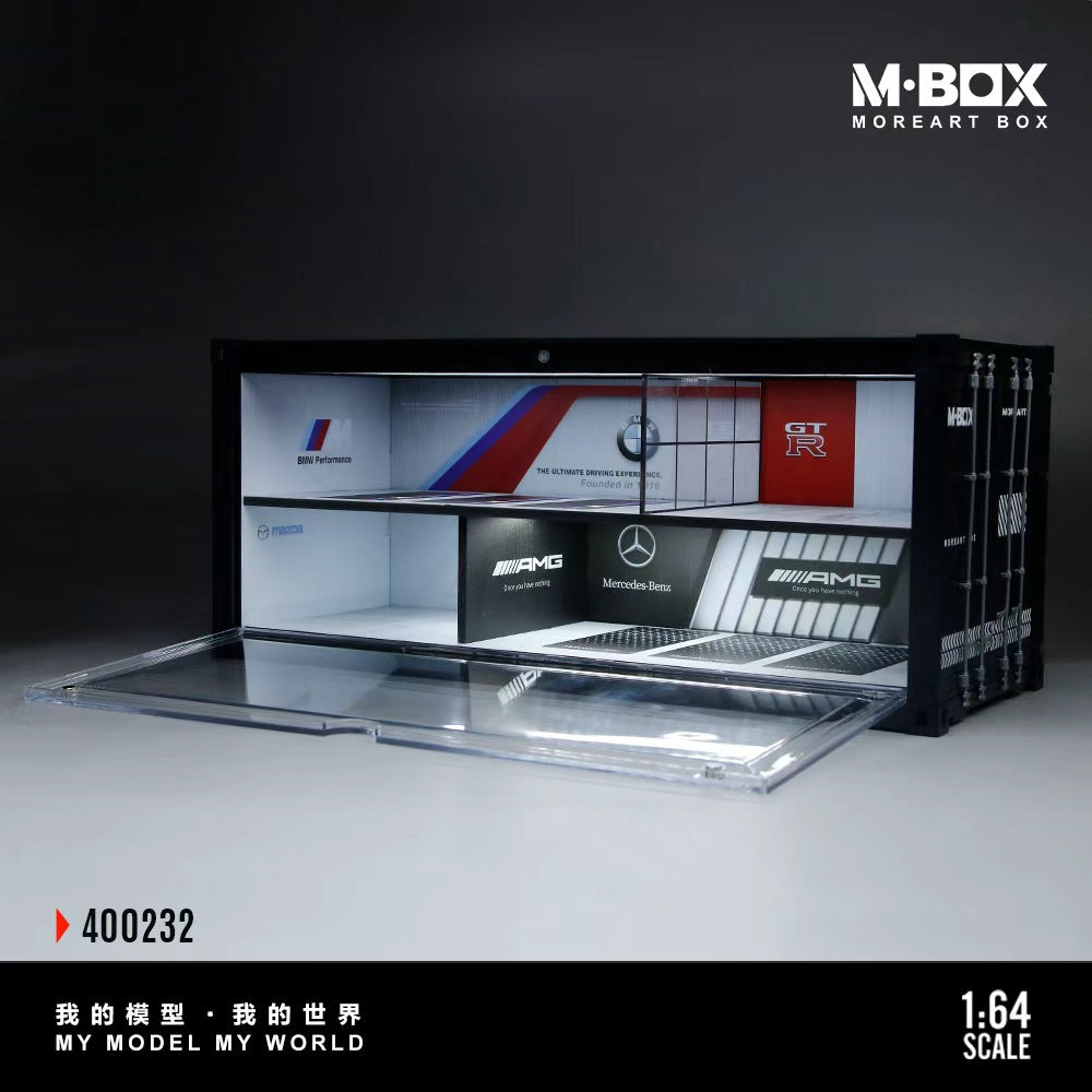 [Preorder] MBOX 1:64 Double Layer 4S Store Painting Scene MB400232