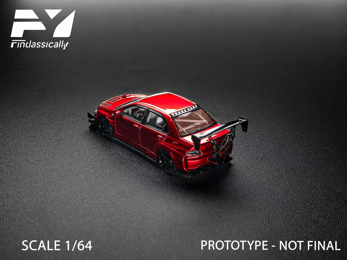 [Preorder] Findclassically 1:64 Mitsubishi 9th Generation Modified - Red (6 Versions)