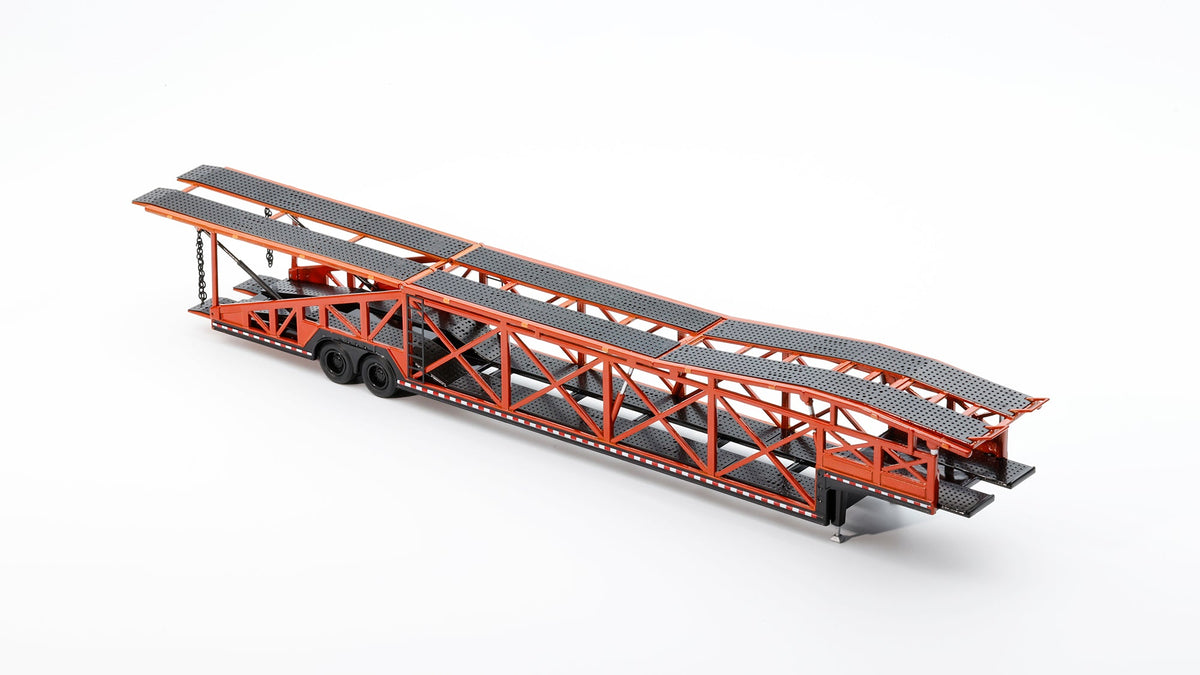 Shadow 1:64 CAR CARRIER TRAILER, BLACK+ORANGE KS-120-589