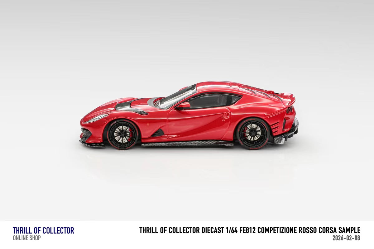 TOC 1:64 Ferrari 812C 3.0 (4 Colours)