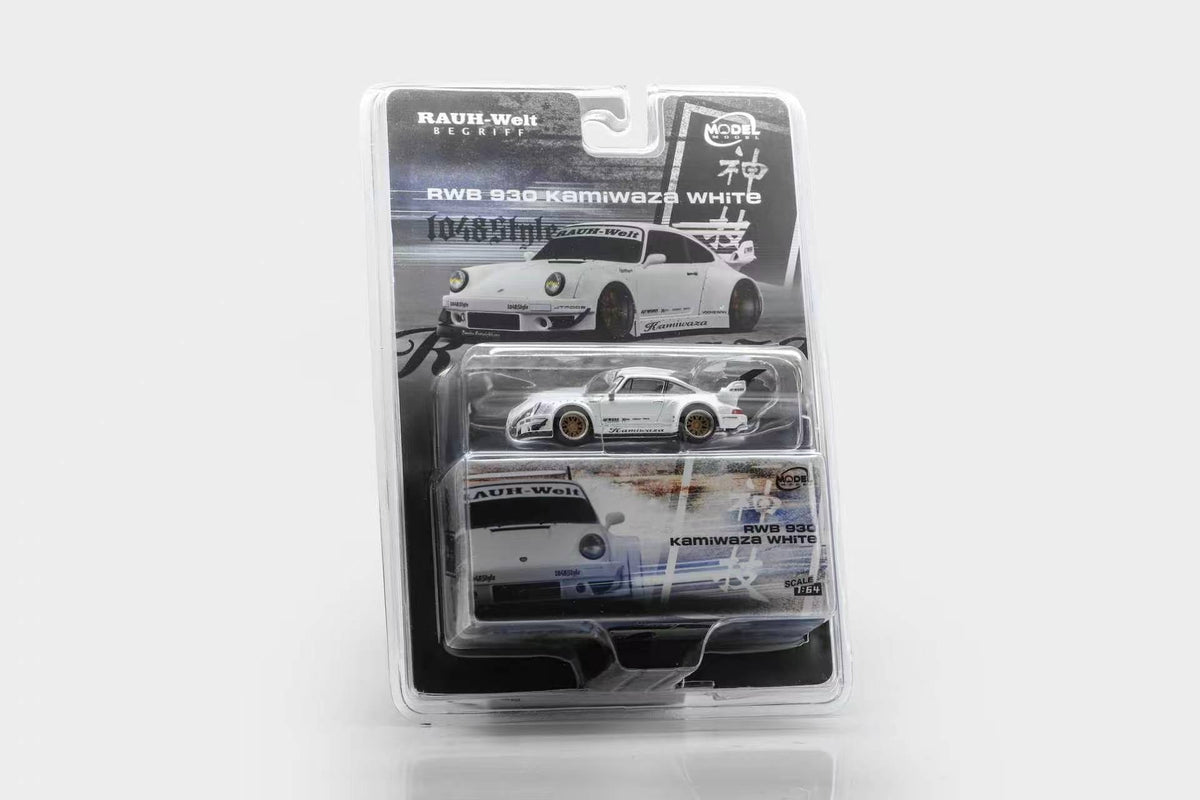 [Preorder] Model Model 1:64 Porsche RWB 930 Kamiwaza White MM64-RWB930-002