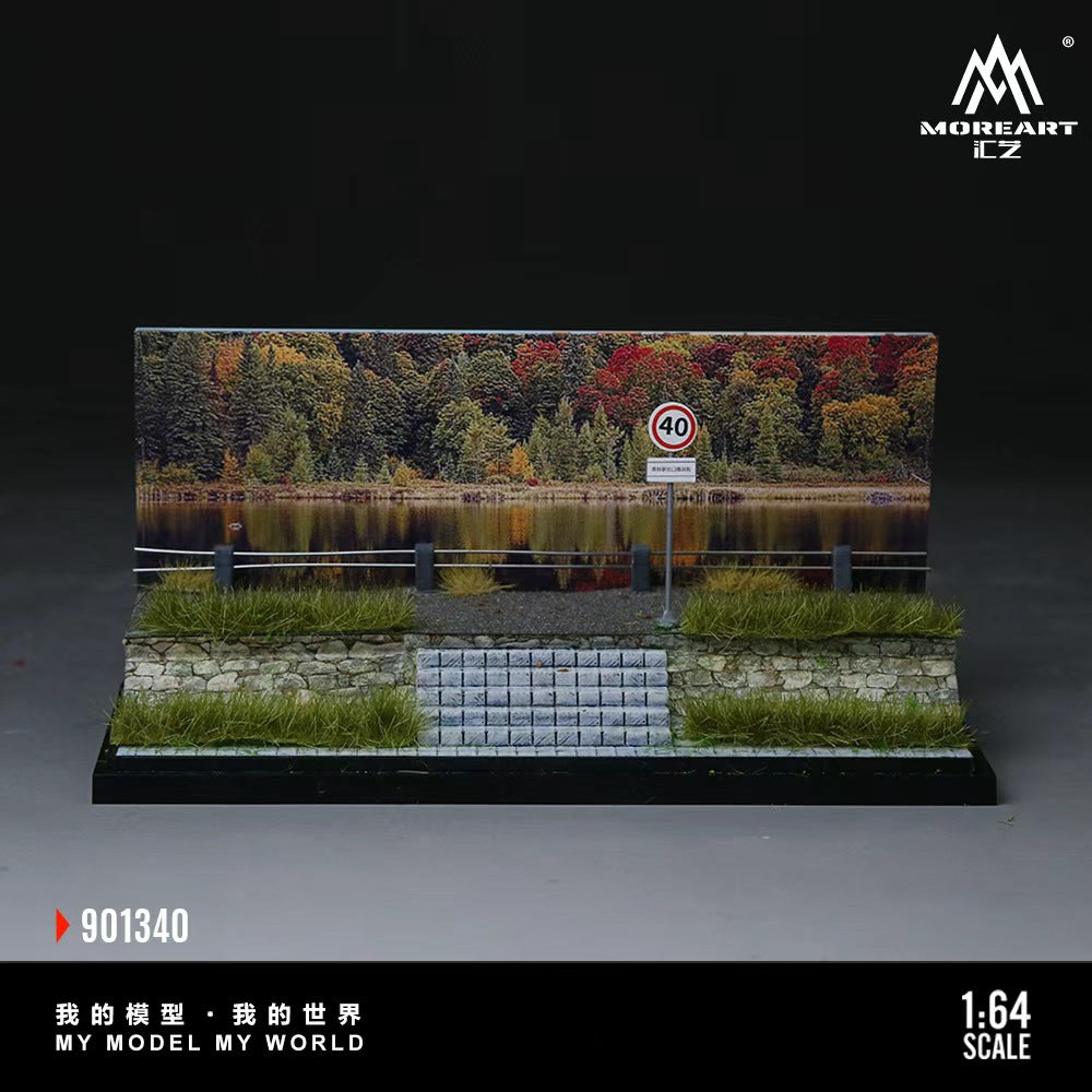 [Preorder] MoreArt 1:64 The Water-side village Road MO901340