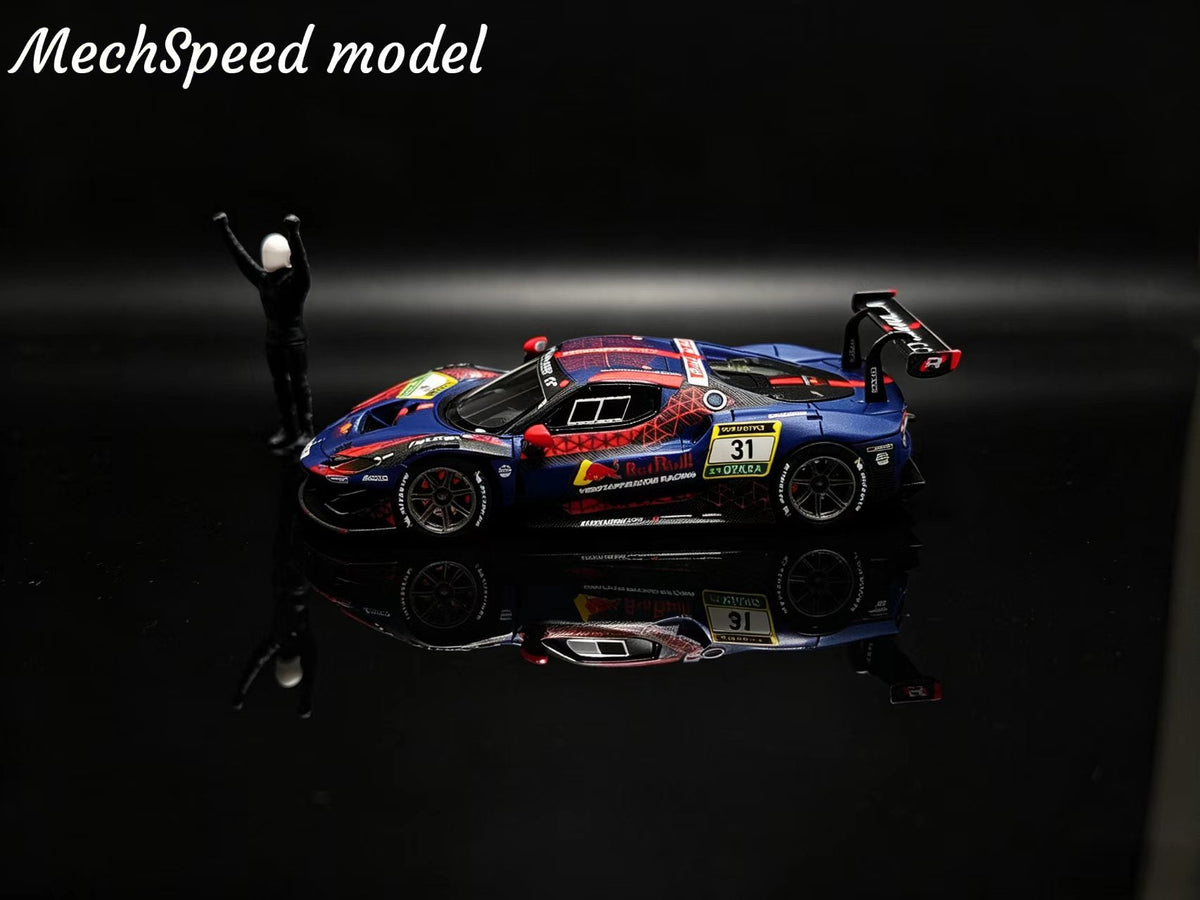 [Preorder] MechSpeed 1:64 296GT3 RedBull #31