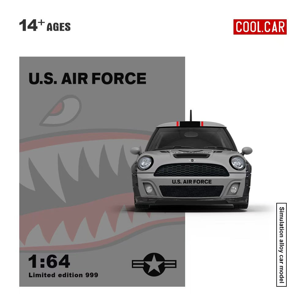 [Preorder] Cool Car 1:64 MINI COOPER Shark Livery (2 Versions) CC643647/ CC643647-2