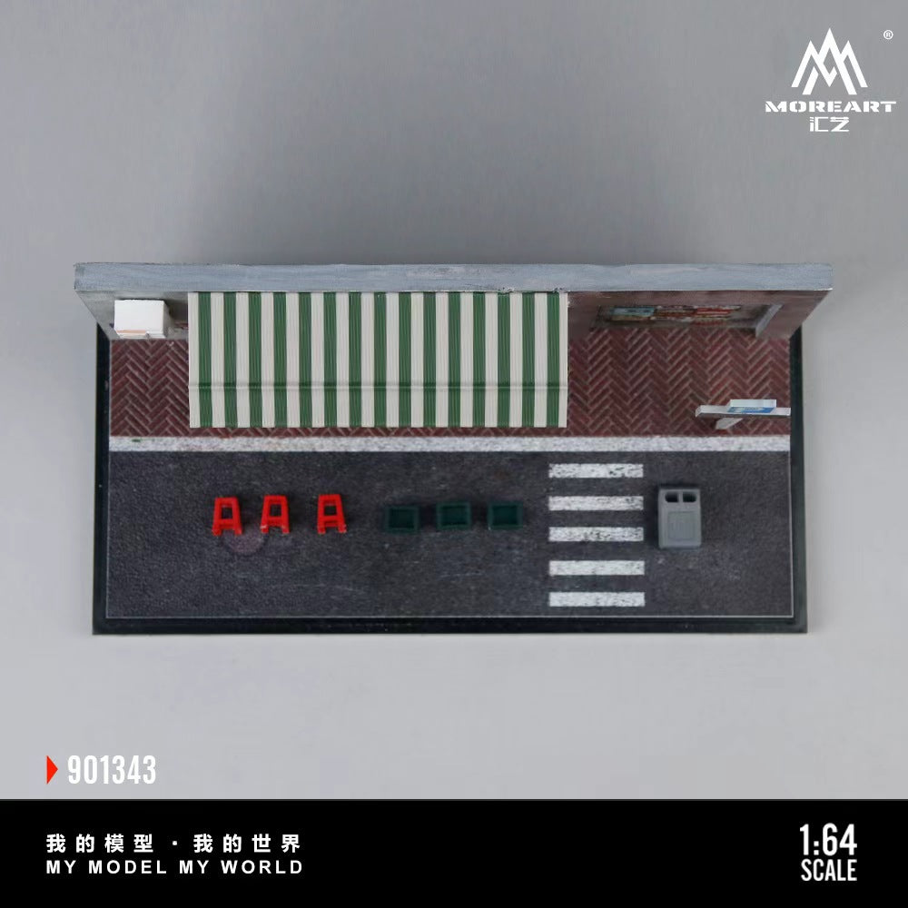 [Preorder] MoreArt 1:64 MINIATURE SCENE OF HONG KONG-STYLE TEA RESTAURANT MO901343