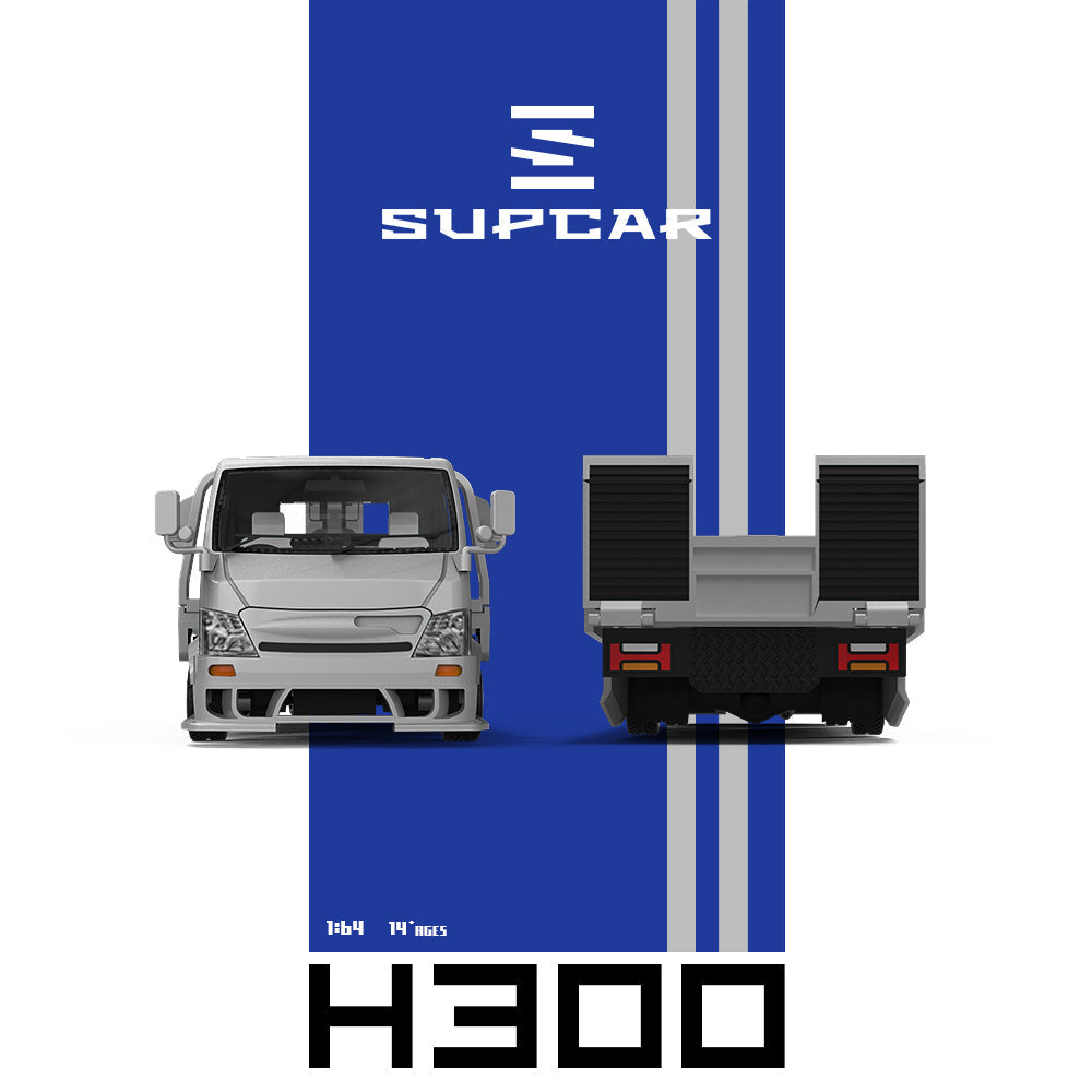 [Preorder] SUPCAR 1:64 H300 Blue&Silver Livery SC647238