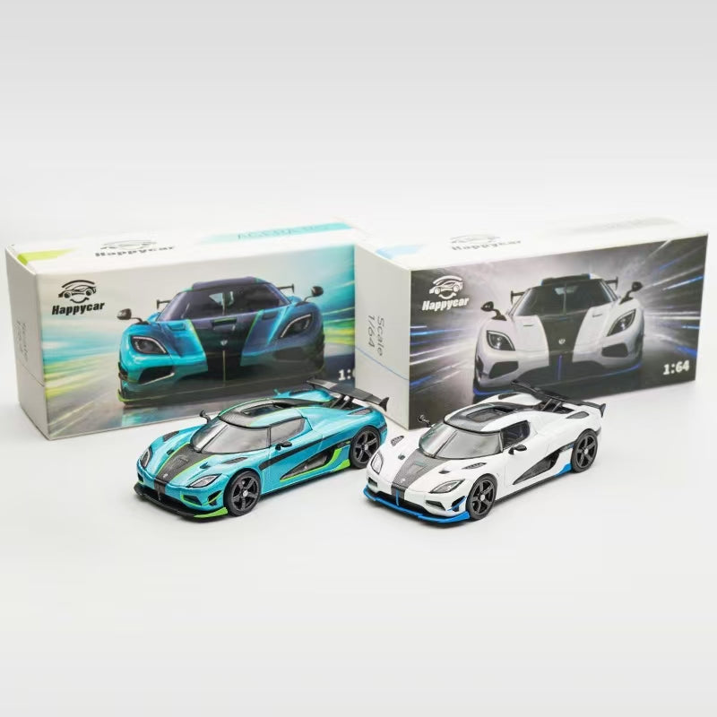 [Preorder] HappyCar 1:64 Koenigsegg Agera RS (2 Variants)