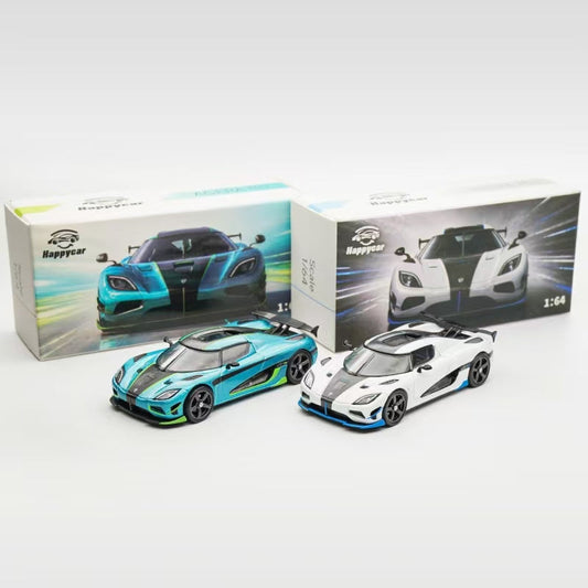 [Preorder] HappyCar 1:64 Koenigsegg Agera RS (2 Variants)