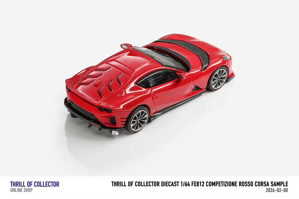TOC 1:64 Ferrari 812C 3.0 (4 Colours)