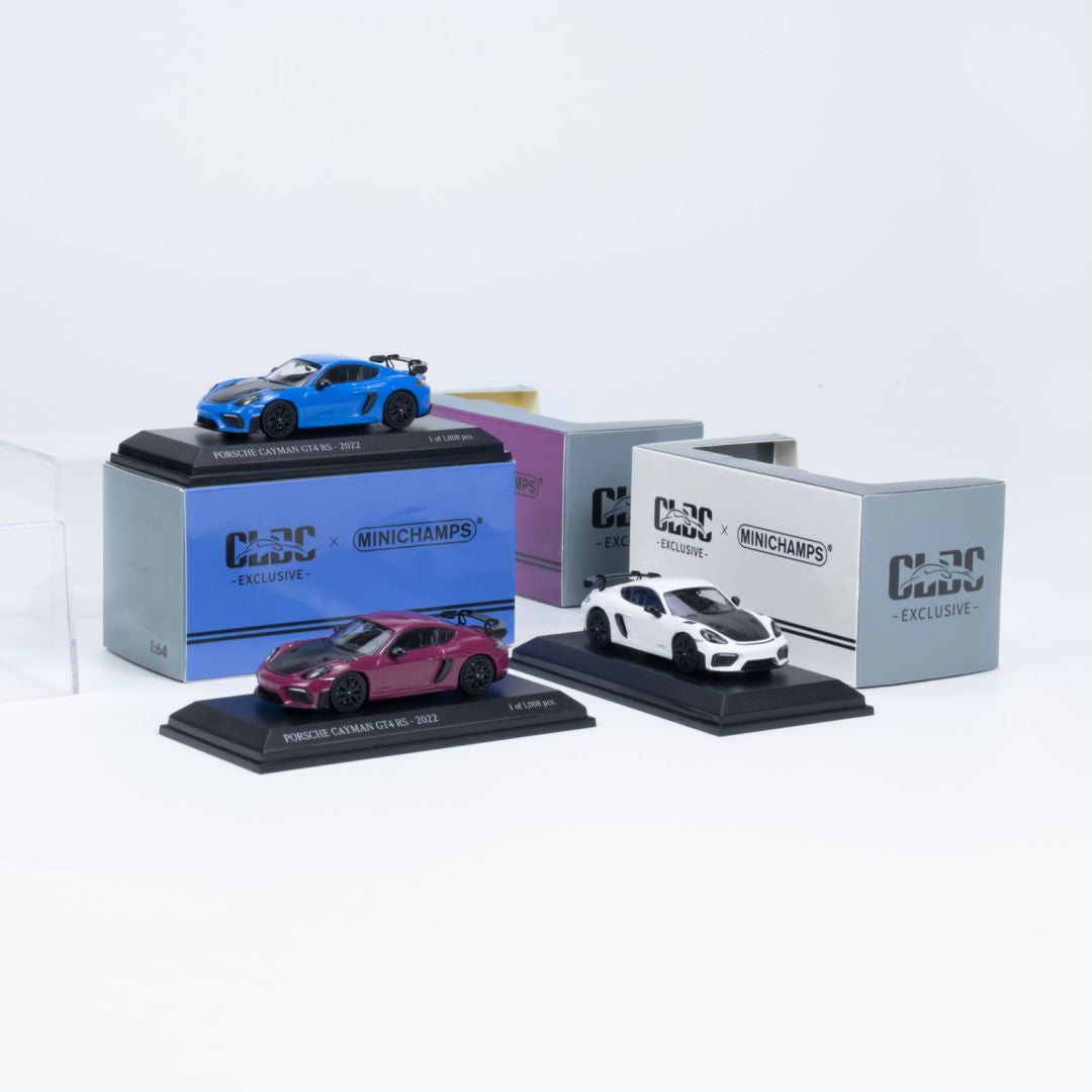 Minichamps 1:64 Porsche Cayman GT4RS 2022 White 643062010