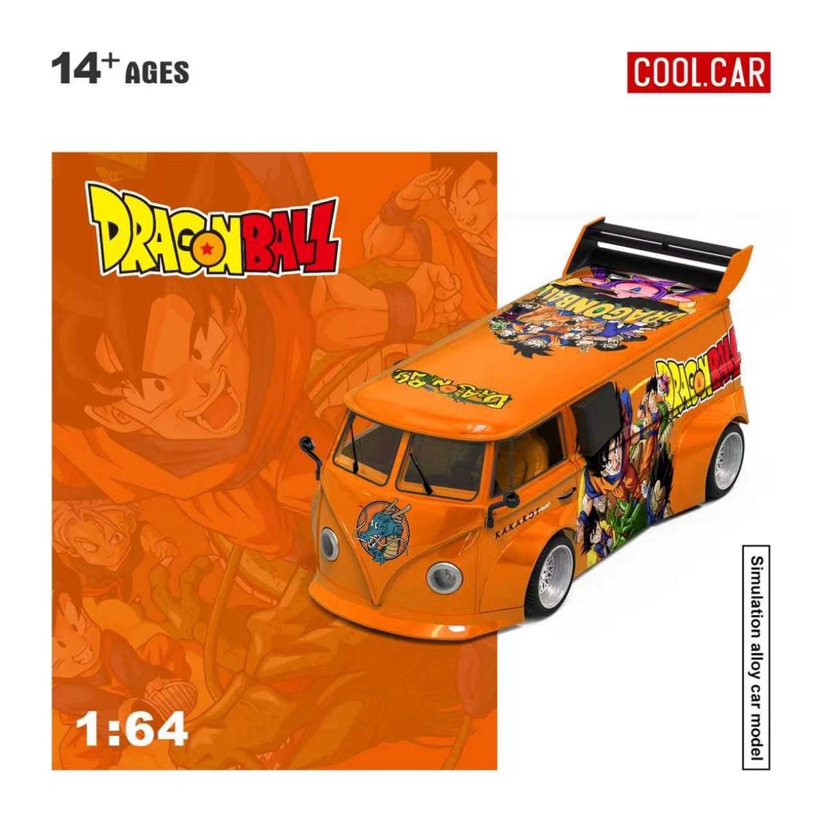 [Preorder] Cool Car 1:64 Volkswagen TI PICKUP Dragon Ball Livery CC642957