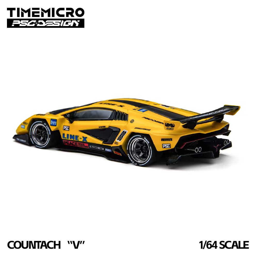 [Preorder] TimeMicro X PSC DESIGN 1:64 Lamborghini Countach “V” GT Tribute TM647709