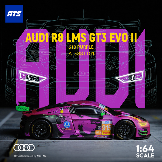 [Preorder] ATS Model x Winner Modern 1:64 AUDI R8 LMS GT3 EVO II - 610 ATS881101