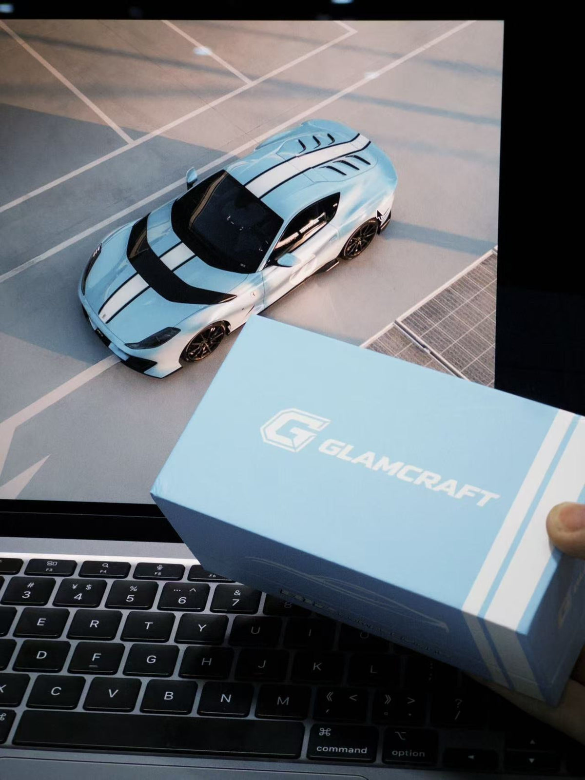 GlamCraft 1:64 Ferrari 812C Blue