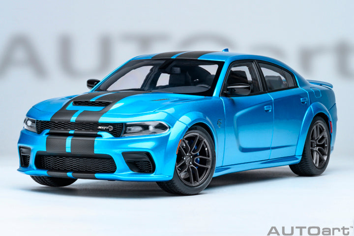 AUTOart 1:18 Dodge Charger SRT Hellcat Redeye JailBreak B5 Blue 71753